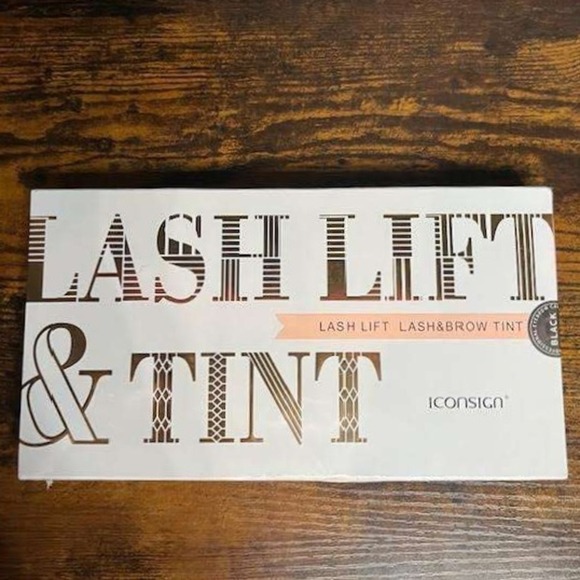 ICONSIGN Lash Lift & Brow Tint Kit Black Eyelash Extension Perming Set - Picture 1 of 2